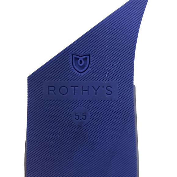 Rothy's The Original Slip On Sneakers in Black Size 5.5 - Picture 8 of 10